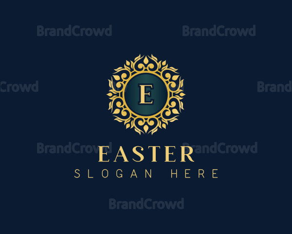 Floral Elegant Decoration Logo