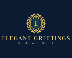 Floral Elegant Decoration logo design