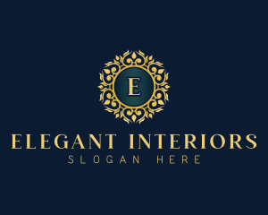 Floral Elegant Decoration logo design