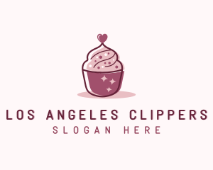 Cupcake Heart Bakery  Logo