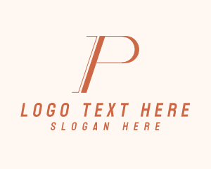 Financial - Professional Business  Letter P logo design