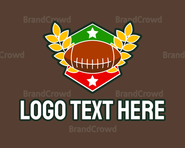 Football Sports Crest Logo