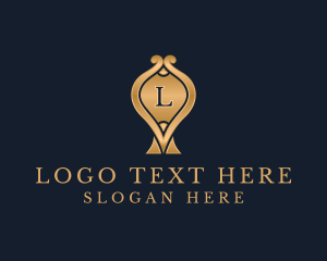 Letter Gh - Luxurious Perfume Boutique logo design