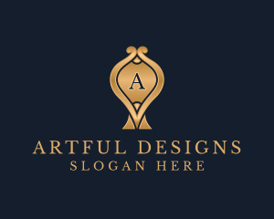 Luxurious Perfume Boutique  logo design