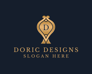 Luxurious Perfume Boutique  logo design