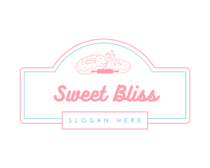 Sweet Donut Bakery logo design