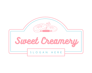 Sweet Donut Bakery logo design