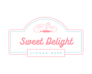 Sweet Donut Bakery logo design