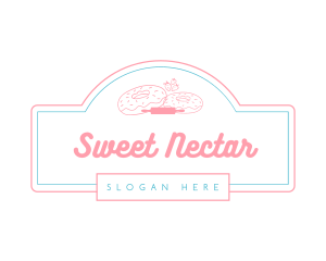 Sweet Donut Bakery logo design