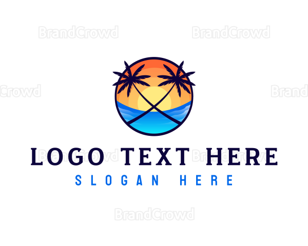 Beach Sunset Resort Logo