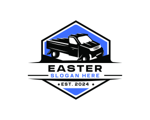 Pickup - Pickup Truck Garage logo design