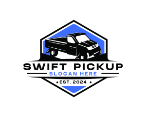 Pickup - Pickup Truck Garage logo design