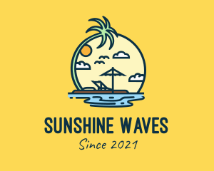 Summer - Summer Island Vacation logo design