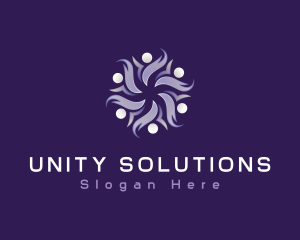 United - Human Organization Partnership logo design