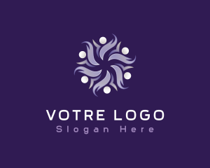 Social - Human Organization Partnership logo design