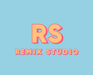 Retro Shadow Studio logo design