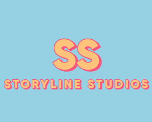 Retro Shadow Studio logo design