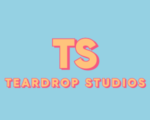 Retro Shadow Studio logo design