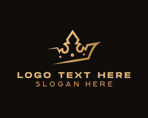 Fashion - Royal Elegant Crown logo design