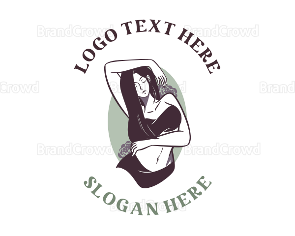 Bikini Lingerie Womenswear Logo