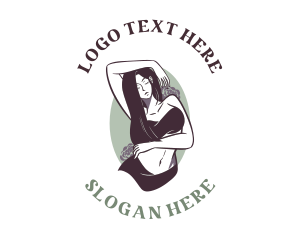 Bikini Lingerie Womenswear Logo