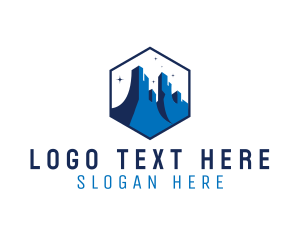 Tourism - Hexagon Grand Canyon logo design