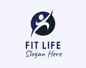 Human Counseling Fitness  logo design