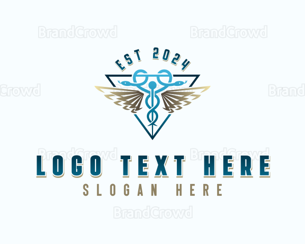 Pharmaceutical Medical Wellness Logo