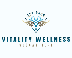 Pharmaceutical Medical Wellness  logo design