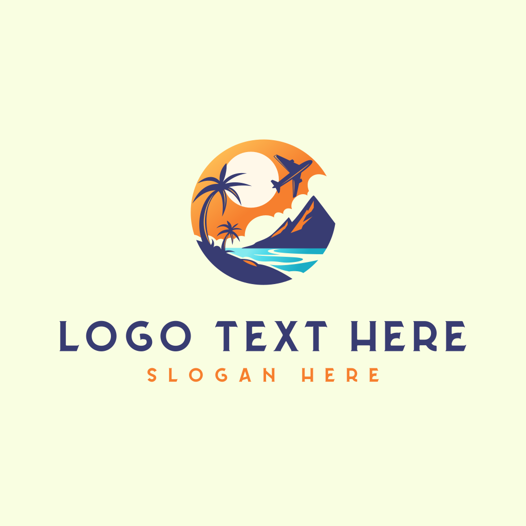 Travel Sunset Island Logo | BrandCrowd Logo Maker