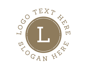 Printing Company - Classic Vintage Letter logo design