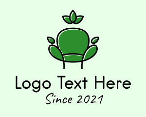 Furniture - Sustainable Eco Chair logo design