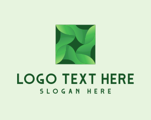 Vegan - Natural Leaf Organic logo design