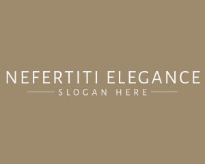 Elegant Fancy Business logo design