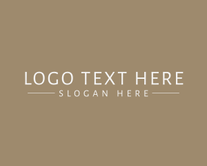 Interior Design - Elegant Fancy Business logo design