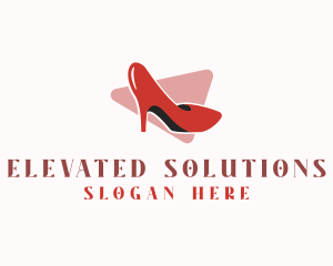 Women Fashion High Heels logo design