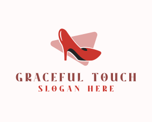 Women Fashion High Heels logo design