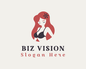 Sexy Bra Underwear logo design