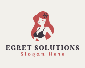 Sexy Bra Underwear logo design