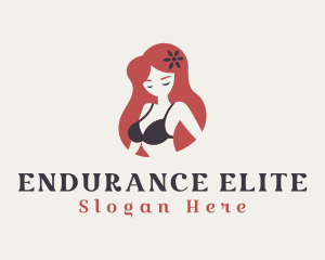 Sexy Bra Underwear logo design