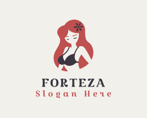 Sexy Bra Underwear logo design