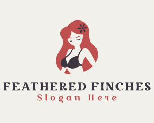 Sexy Bra Underwear logo design