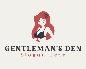 Sexy Bra Underwear logo design