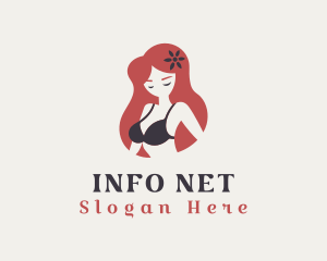 Sexy Bra Underwear logo design