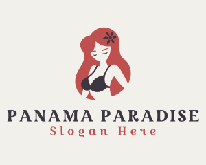 Sexy Bra Underwear logo design