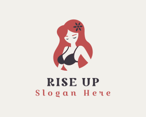 Sexy Bra Underwear logo design