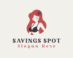 Sexy Bra Underwear logo design