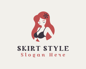 Sexy Bra Underwear logo design