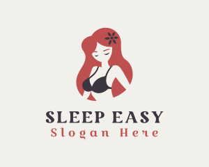 Sexy Bra Underwear logo design