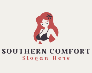 Sexy Bra Underwear logo design